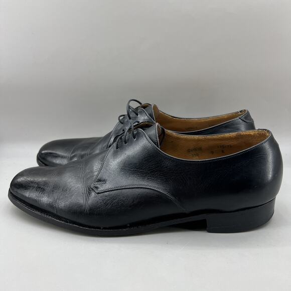 Crockett & Jones Woodstock 2 Shoes Men\'s Size 10 E US, 9 UK Black Leather Oxford main image 4